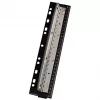 Locher WEDO 67 9401 – 4-Loch-Metalllocher, schwarz, Stanzleistung 3 mm, 66 mm Breite
