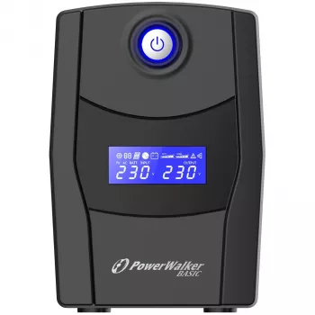 PowerWalker VI 800 STL Line-Interactive 800VA 2AC-Outputs Tower Schwarz Unterbrechungsfreie Stromversorgung (USV) (10121073)