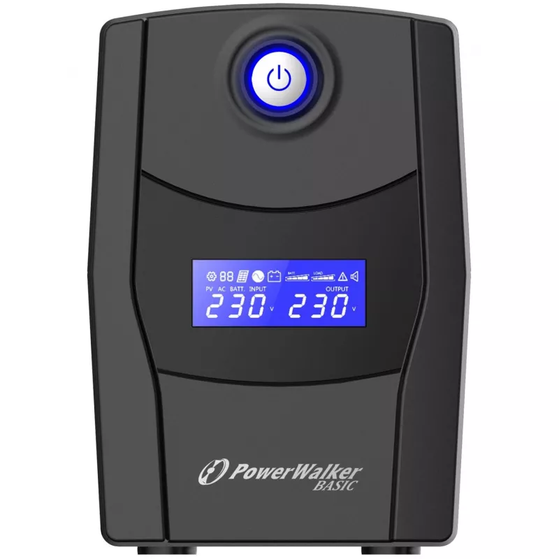 PowerWalker VI 800 STL Line-Interactive 800VA 2AC-Outputs Tower Schwarz Unterbrechungsfreie Stromversorgung (USV) (10121073)