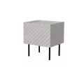 Nachttisch Cama LUCCA, cama meble, 47x40x52 cm, cashmere, MDF/Spanplatte, 2er-Set