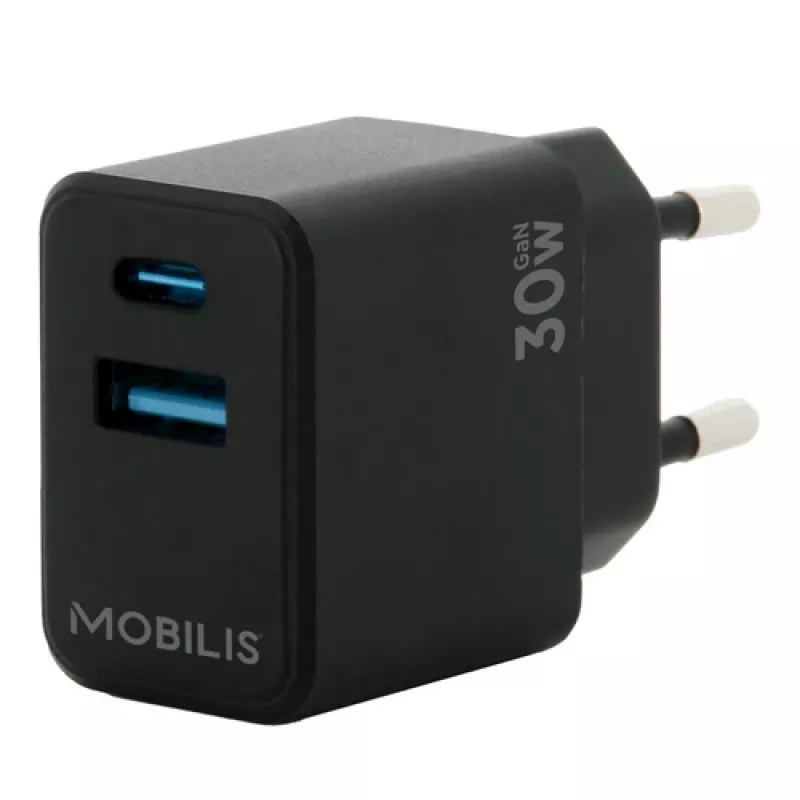Mobilis 001362 universelles Ladegerät für Mobilgeräte, schwarz, AC Auto