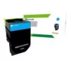 Lexmark 80C2SCE Druckerverbrauchsmaterial Cyan