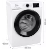 Freistehende Waschmaschine Gorenje WPNEI84SASWIFI/PL 8 kg 1400 U/min WLAN weiß, Invertermotor