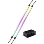 Corsair iCUE LINK LS430 Aurora RGB Lichtleisten-Set, 430 mm, schwarz