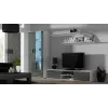 Cama TV-Ständer SOHO 180 weiß/grau glänzend