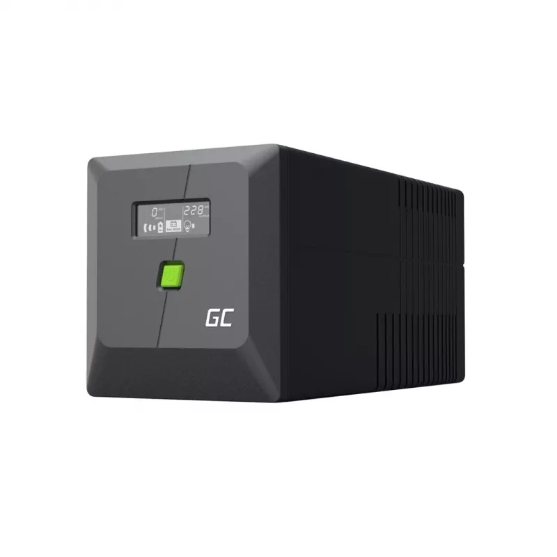 Green Cell USV (USV) Line-Interactive 1 kVA 600 W 4 AC-Ausgänge