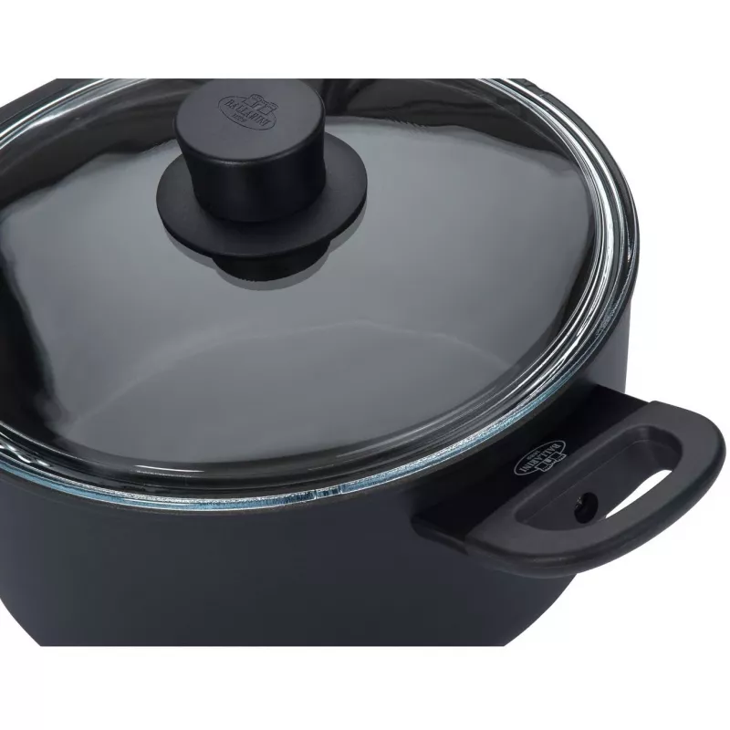 BALLARINI 75002-921-0 Kochtopf rund schwarz Aluminium 24 cm