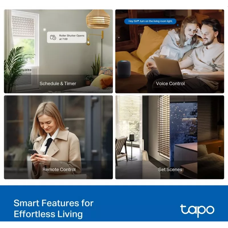 TP-Link Tapo S112 Smart-Switch-Modul, weiß