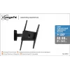 Vogels | Wandhalterung | MA3030-A1 | Vollbeweglich | 32-65 | Max. Tragfähigkeit 25 kg | Schwarz
