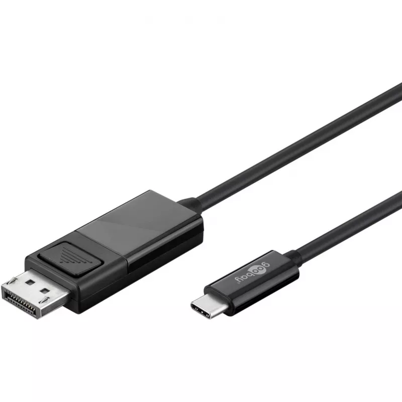 Goobay USB-C auf DisplayPort. M/M. Schwarz