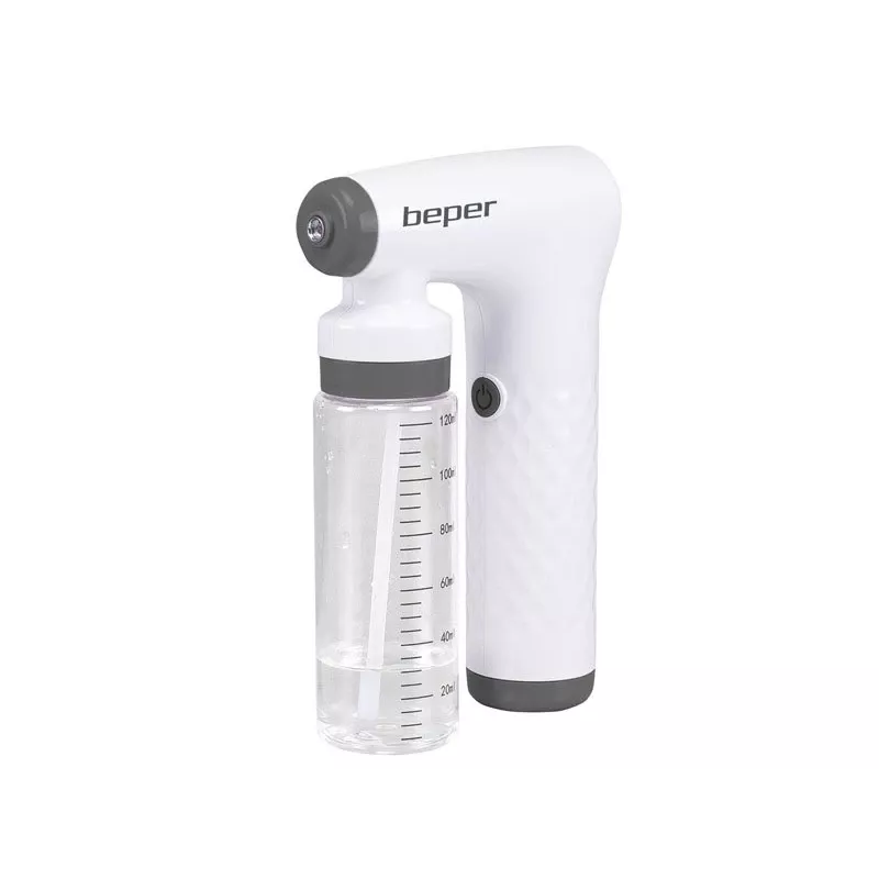 Beper P202VAL110 Wiederaufladbarer Desinfektionssprüher, 120 ml, 2000 mAh