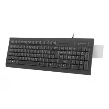 Natec Moray ES Tastatur mit Smart-ID-Kartenleser, spanisches Layout