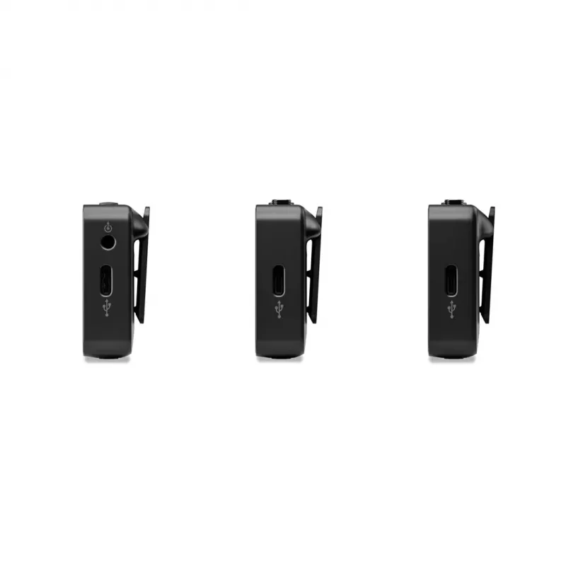 Rode Wireless Go Iii Kompaktes Drahtloses Mikrofonsystem der 3. Generation, Schwarz