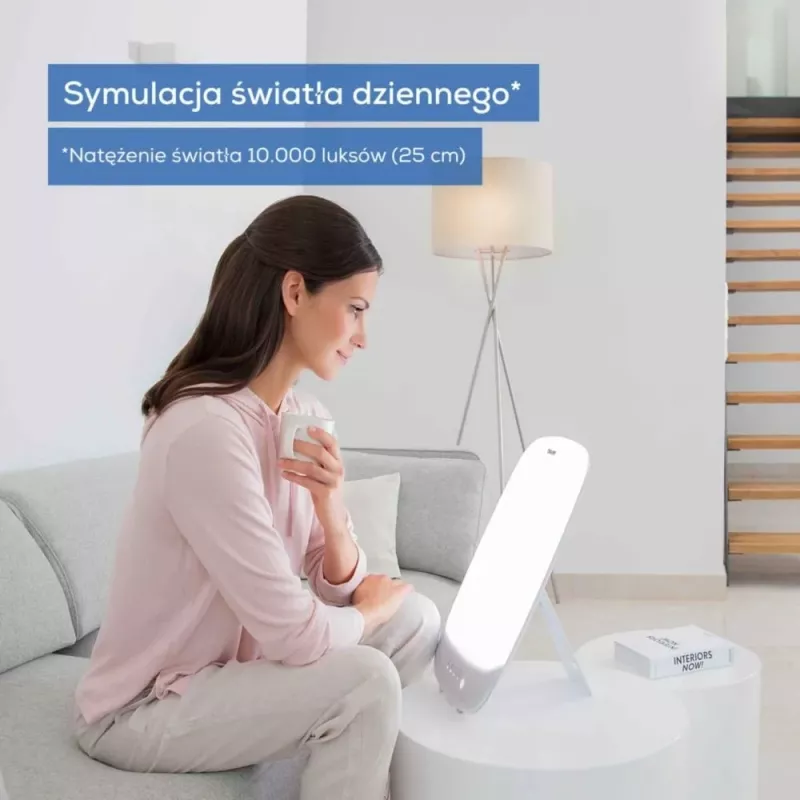 Beurer TL 85 Tageslichtlampe, 14.000 Lux, LED, flimmerfrei, UV-frei, Timer, weiß
