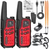 Baofeng BF-T25E Walkie-Talkie-Set, 2 Stück, rot
