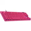 Logitech G PRO X TKL RAPID Tastatur Gaming USB QWERTY Pink Tenkeyless