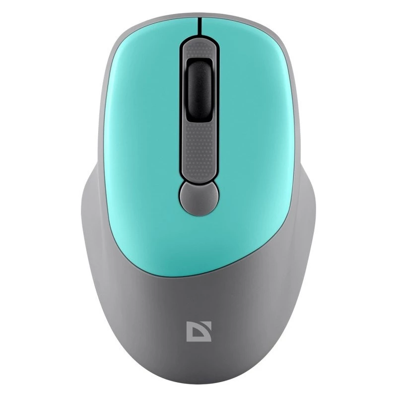 Defender Feam MM-296 52294 kabellose Maus, leiser Klick, optisch, 1600 DPI, USB, Mint