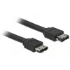 SATA-Kabel DeLOCK 85641 2 m eSATA Schwarz