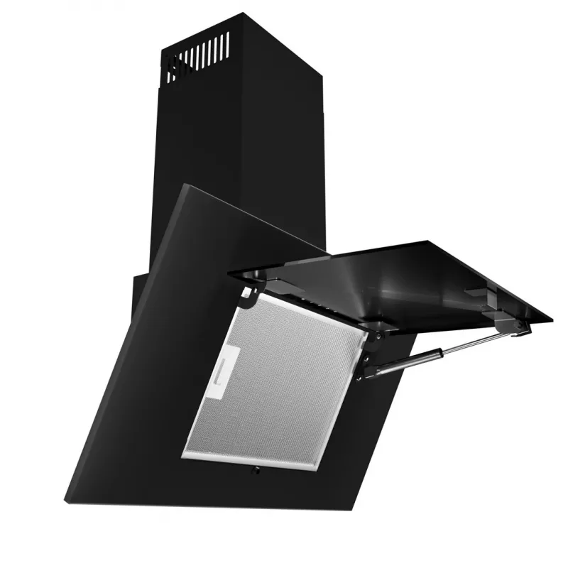 AKPO WK-4 Schwarz 2.0 60 Schwarz T300 Linear LED/Controller Dunstabzugshaube