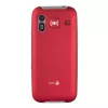 Doro Primo 368 Mobiltelefon, 2,3 Zoll, 3 MP, 1000 mAh, Rot