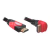 HDMI-Kabel DeLOCK 82688 5 m Schwarz Rot