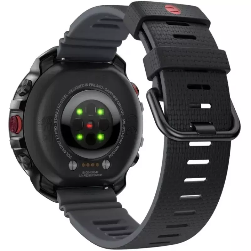 Polar Grit X2 Pro 3,53 cm (1.39) AMOLED Digital 454 x 454 Pixel Touchscreen Schwarz GPS (900110286)