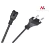 Maclean MCTV-809 Netzkabel EU-Stecker auf Figure-8 (C7), 1,5 m