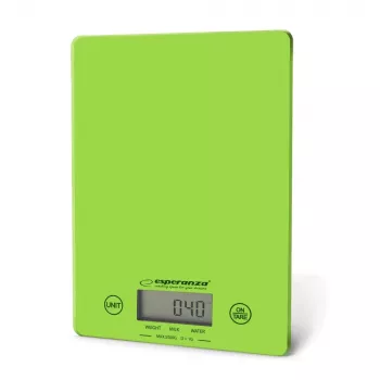 Esperanza EKS002G kitchen scale Elektronische Küchenwaage Grün,Gelb Arbeitsplatte Rechteck