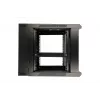 Extralink Rackmount-Gehäuse 9U 600x600 AZH Schwarz wandmontiert, Schwingtyp