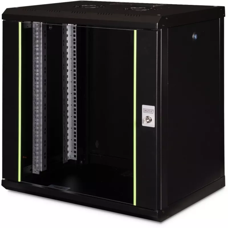 Wandmontage-Rack Digitus DN-19 12-U-SW