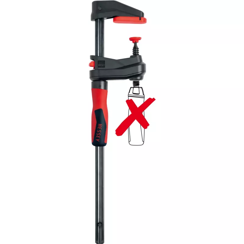 Bandklemme BESSEY GearKamp GK60 Rot Schwarz