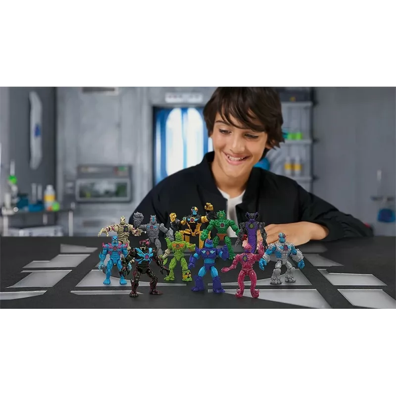 Cobi Mr Beast Lab Hybrids Figurenset — Sammelbare Actionfiguren von Cobi