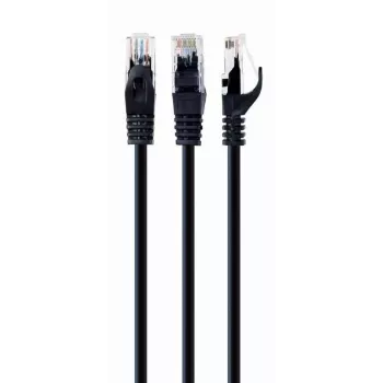 Netzwerkkabel Gembird PP6U-2M/BK RJ-45 Cat6 2m Schwarz