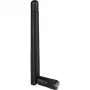 Delock 88339 WLAN 802.11 b/g/n Antenne, RP-SMA, 2 dBi, omnidirektional, Kippgelenk, schwarz