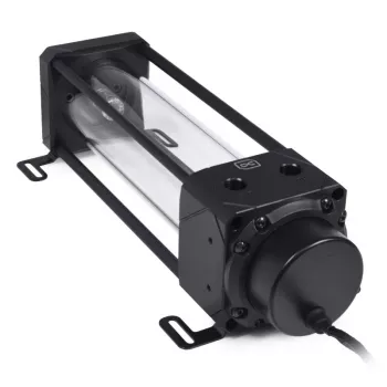 Alphacool Eisbecher Aurora D5 250 mm Ausgleichsbehälter inkl. VPP Apex D5 Pumpe, Acetal/Glas (13326)
