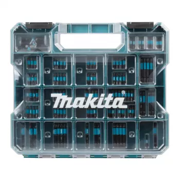 Bit-Set Makita E-24826 — 100-teilig, gemischte Schraubendreher- und Bohreinsätze, schwarz