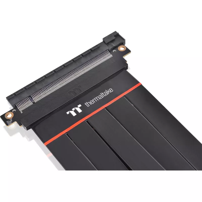 Thermaltake AC-058-CO1OTN-C1 PCIe-4.0-x16-Riser-Verlängerungskabel, 0,3 m, schwarz