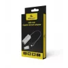 Gembird A-USB3AC-LAN2G-01 USB-2,5-Gigabit-Netzwerkadapter, Space Grau