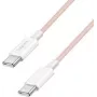 LogiLink USB 2.0 Type-C Kabel C/m> C/m Nylon 60W pink - Kabel - Digital/Daten (CU0345)