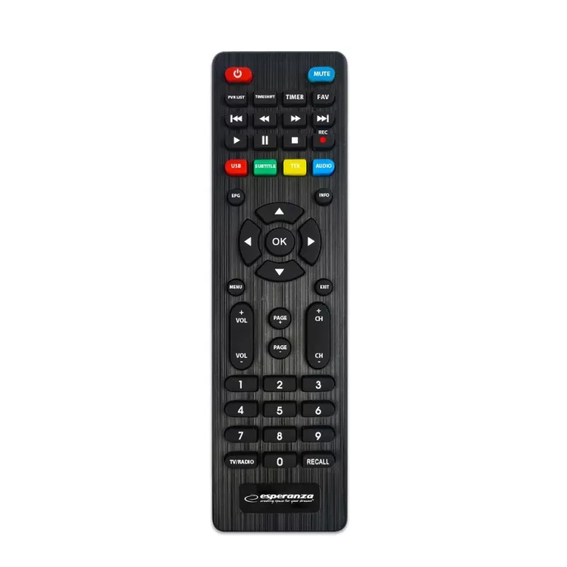 Esperanza EV107R TV-Set-Top-Box Kabel Schwarz