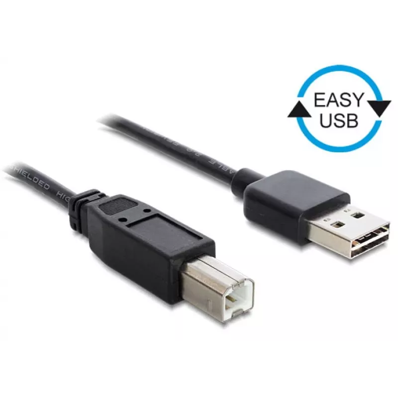 USB-Kabel DeLOCK 2 m USB 2.0 A - B m/m