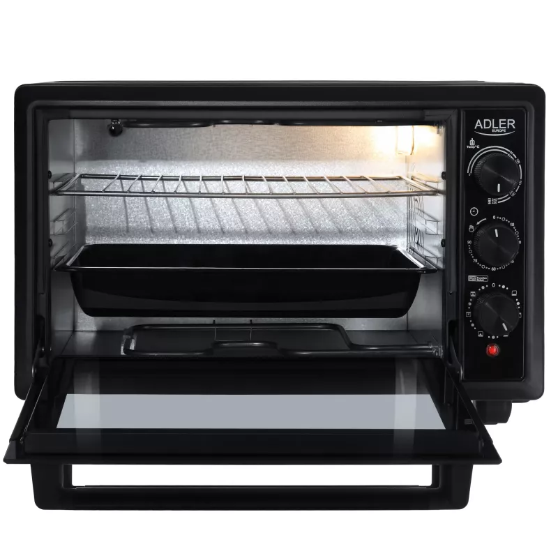 Elektroofen Adler AD 6023 26L 1500W Schwarz