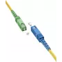 Goobay 59666 Glasfaserkabel 30 m SC/APC SC/UPC FTTH OS2 Gelb (59666)