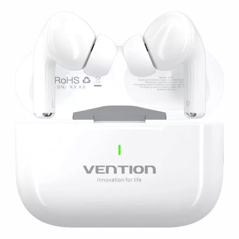 Vention Echo Lite E11 NBVW0 Open-Ear-TWS-Kopfhörer, Bluetooth, USB-C, Weiß