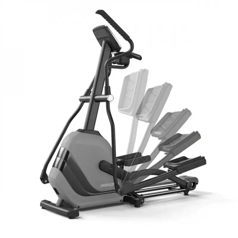 Ellipsentrainer Horizon Fitness Andes 7.1 — 30 Widerstandsstufen, 14 Programme, 50,8 cm Schrittlänge, max. Benutzer 136 kg
