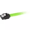 SATA-Kabel Sharkoon SATA 3 0,3 m 7-polig Schwarz Grün