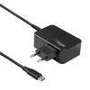 Akyga AK-ND-81 USB-C-GaN-Notebook-Netzteil 65 W, PD 3.0, 5–20 V, 1,8 m Kabel, schwarz