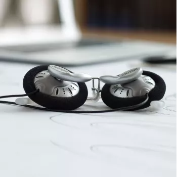 Koss | KSC75 | Kopfhörer | Kabelgebunden | In-Ear | Silber