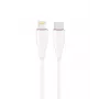 Gembird CC-USB2S-CM8PM-1.5M-W USB-C-auf-8-Pin-Lightning-Kabel, 1,5 m, Weiß