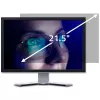 Rahmenloser Display-Blickschutzfilter QOLTEC 51055 für 21,5 Zoll (16:9) LCD-Monitore, 476,6×268 mm, schwarzer Filter